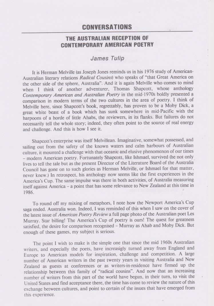 Australian Reception of US Poetry 001