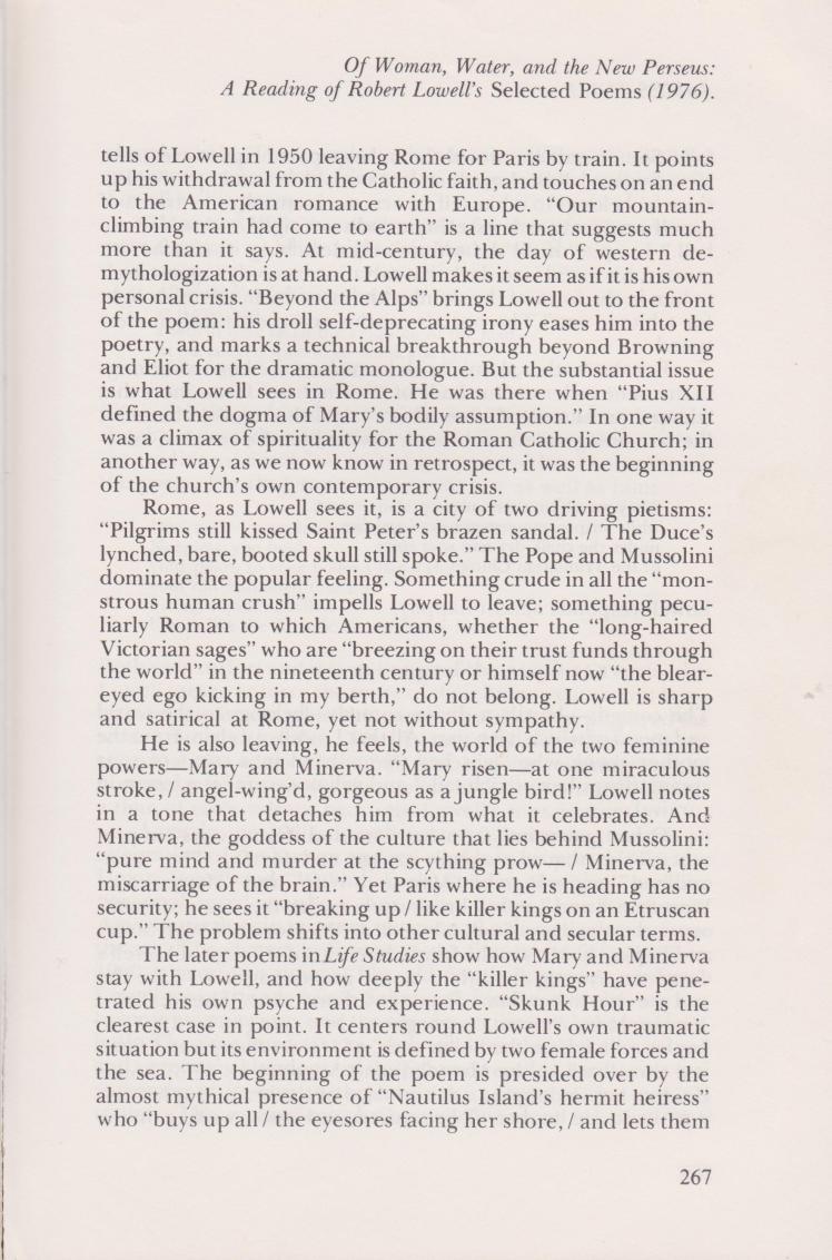 Lowell's Selected Poems 1976 009